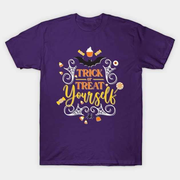 Trick or Treat Yourself T-Shirt by RachelKrueger